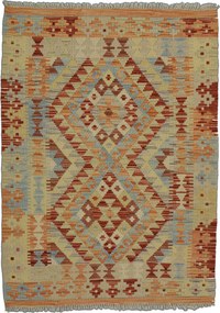 Kilim Tappeto orientale 90x120 Rosso (Afghanistan) Tessuto A Mano