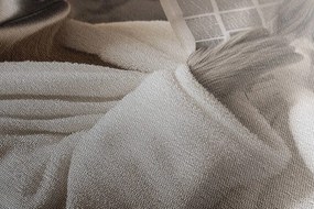 Quadro su tela – Bradipo con giornale in bagno