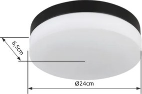 Globo 32112 - Lampada da bagno VRANOS 2xE27/40W/230V IP44