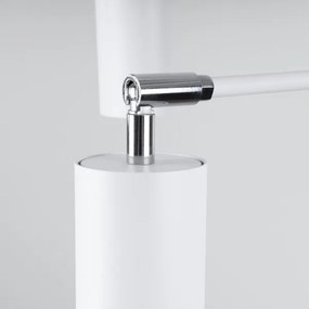 Sollux SL.1206 - Lampadario a sospensione con filo LEMMI 6xGU10/10W/230V bianco