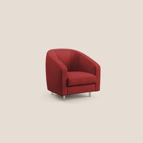 Sally Poltroncina in tessuto morbido impermeabile T02 rosso