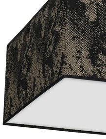 Plafoniera SATINO 3xE27/60W/230V nera/oro