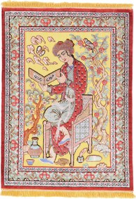 Ghom Tappeto persiano 70x50 (Iran) Annodato A Mano