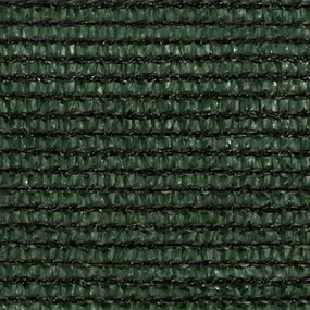 Vela Parasole 160 g/m² Verde Scuro 5x6x6 m in HDPE