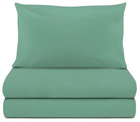 Completo letto 1 piazza e mezza verde Sugar