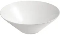 Lavabo da appoggio slim 40,5 cm bianco lucido in ceramica | Paras