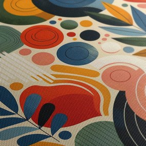 Quadro su tela – Astrazione con motivo naturale