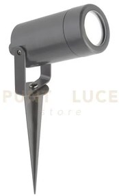 Spikey outdoor coastal spotlight - abs e policarbonato