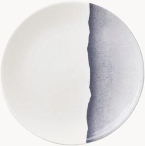 Set di 6 piatti da colazione in Fine Bone China Silhouette