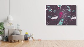 Quadro su tela – Amichevole alieno