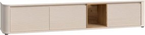 Mobile TV Sospeso 3 Ante 215x40x40 Con Vano A Giorno Lehman Sabbia