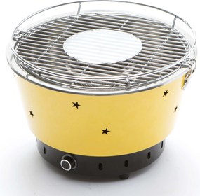 Barbecue a Carbone Carbonella Portatile Ø34 cm Taddei Quick Giallo...
