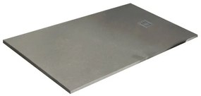 Piatto doccia in resina Strato crema L 180 x L 90 x H 3.2 cm opaco effetto pietra