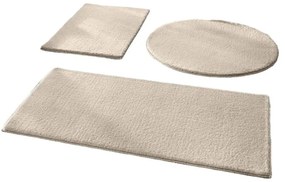 Tappeti da bagno beige in set di 3 pezzi 50x90 cm - Mila Home