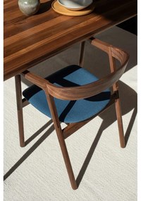 Sedia da pranzo blu/marrone Muna – Gazzda