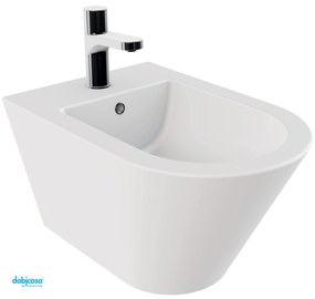 Azzurra Ceramica "Forma" Bidet Sospeso Cotone