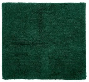 Tappeto da bagno verde scuro 60x60 cm Riva - Tiseco Home Studio