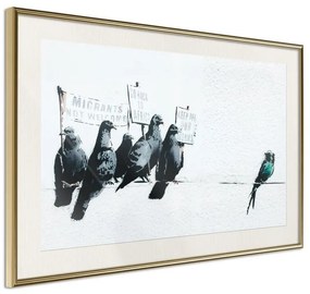 Poster Banksy: Pigeons