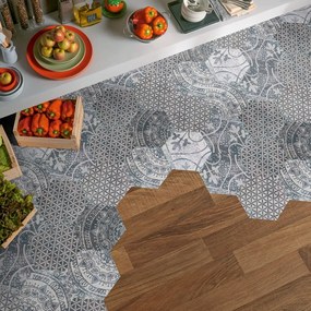 Set di 10 adesivi da pavimento Quento, 40 x 90 cm - Ambiance