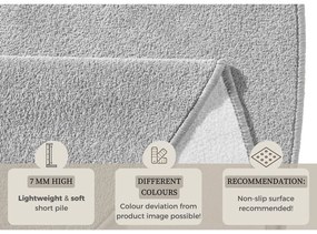 Tappeto rotondo grigio chiaro ø 133 cm Fancy - Hanse Home