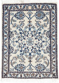 Nain Tappeto persiano 90x60 Beige (Iran) Annodato A Mano
