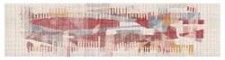 Tappeto DKD Home Decor Finitura invecchiata Poliestere Multicolore (60 x 240 x 0,7 cm)