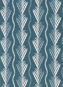 Nina Campbell Tapete Meridor - Indigo/ Blue