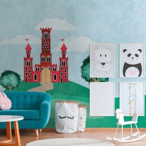 Fotomurale Castello, Multicolor 371X280 cm