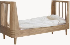 Letto per bambini in legno di quercia fatto a mano Nature 2.0, larg. 73 x lung. 165 cm