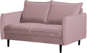 Divano lavanda con rivestimento in velluto 138 cm Juli – Ropez