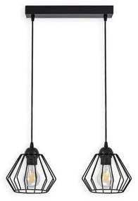 Lampadario a sospensione con filo CEED 2xE27/60W/230V