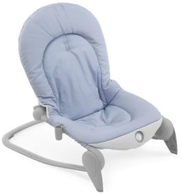 Chicco - Sdraietta vibrante per bambini con melodia BALLOON Dots 2xAA + 1xLR20 blu