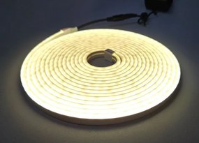 LED Striscia flessibile NEON LED/10W/230V 5 m IP65 bianco