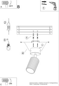 Brilagi - Faretto CRESTO 1xGU10/10W/230V dorato