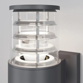 Maytoni O576WL-02GR - Applique da esterno BRONX 2xE27/60W/230V IP54 antracite