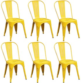 AGATHA - sedia industrial set da 6