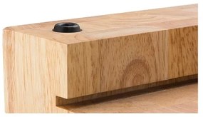 Continenta C4026 - Tagliere da cucina con vasca 39 x 27 cm gomma fig