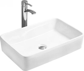 Mexen Catia lavabo da appoggio 58 x 37 cm, bianco - 21315800