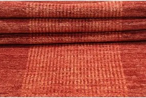Essenzia Geometrico Mattone Arancione Bruciato Corsia 74x199 Cm