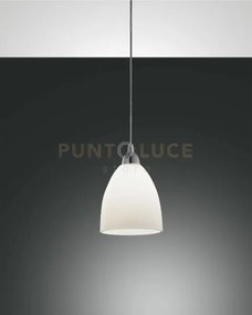 Provenza sospensione bianca d.20 cm 1 luce attacco e27 in metallo e...