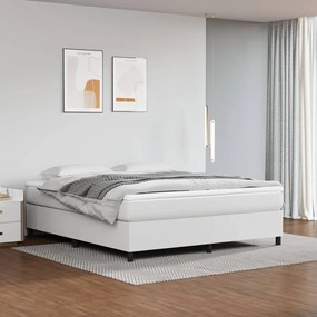 Giroletto Bianco 180x200 Cm İn Similpelle /