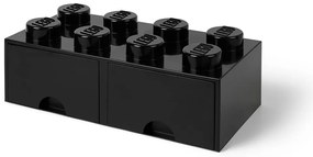 Contenitore nero con due cassetti - LEGO®