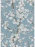 Coordonne Tapete Cherry Blossom - Turquoise