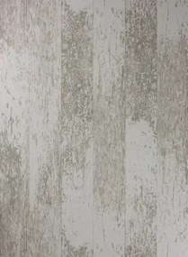 Holztapete Driftwood von Osborne & Little - White/ Stone