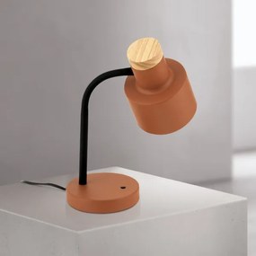 Orion - Lampada da tavolo GILI 1xE27/40W/230V color mattone