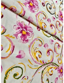 Tessuto cotone tovagliato al metro, alt. 140 cm