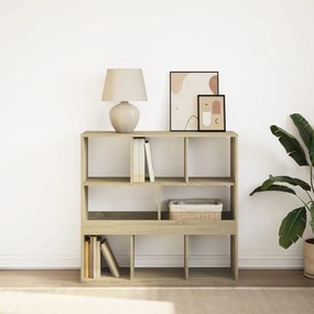 Libreria/divisorio rovere sonoma 100x33x94,5 cm