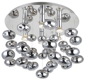 LUXERA 46119 - Plafoniera AMARILLO 6xGU10/50W/230V