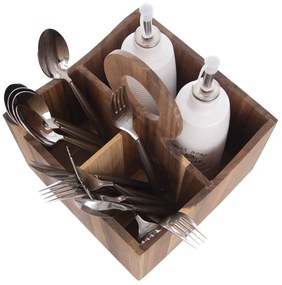 Supporto in legno per utensili da cucina Wooden - Orion