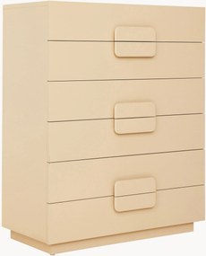 Cassettiera in legno Sungkai fatta a mano Spacious